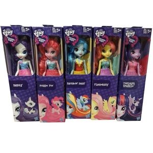 My Little Pony equestrian girls set of 5